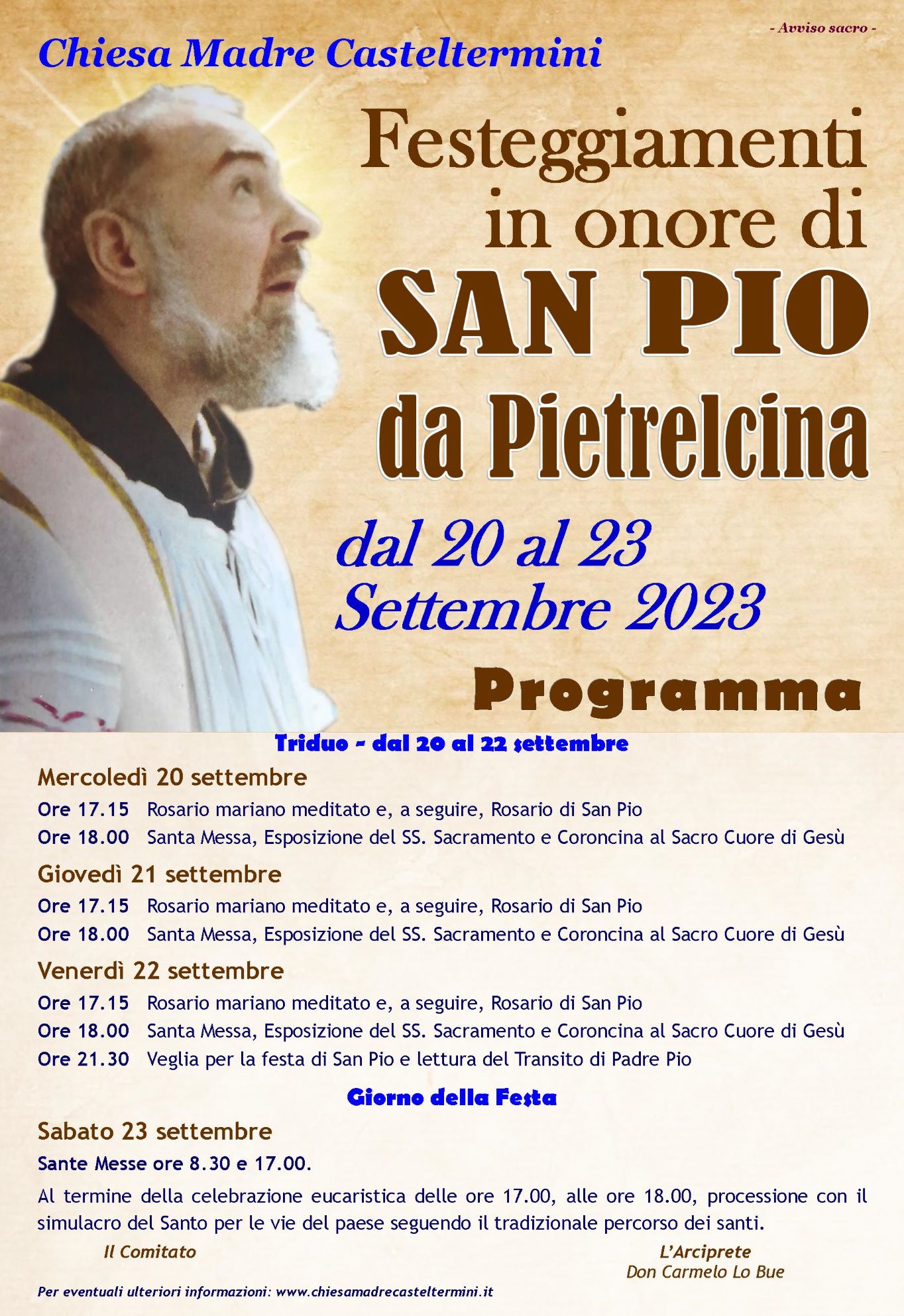 manifesto San Pio 2023 rid 2