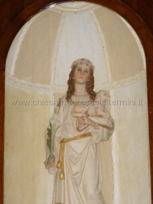 ALIM0512.JPG - Statua di Sant'Agnese (Chiesa San Giuseppe)