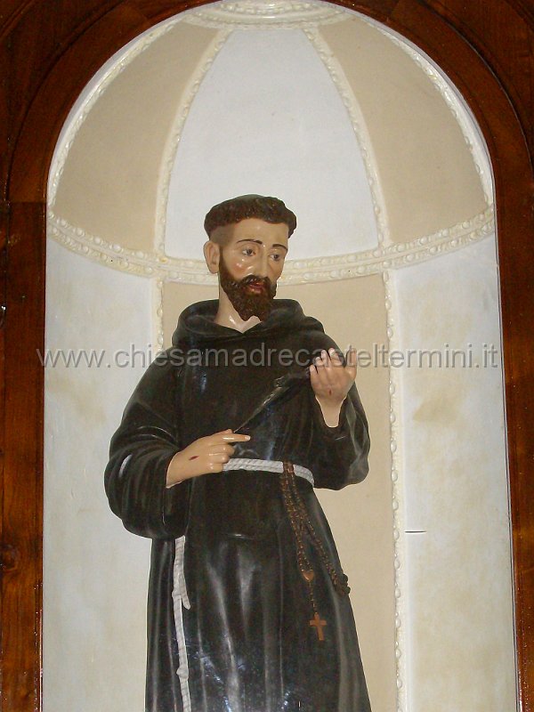 ALIM0513.JPG - Statua di San Francesco d'Assisi (Chiesa San Giuseppe)