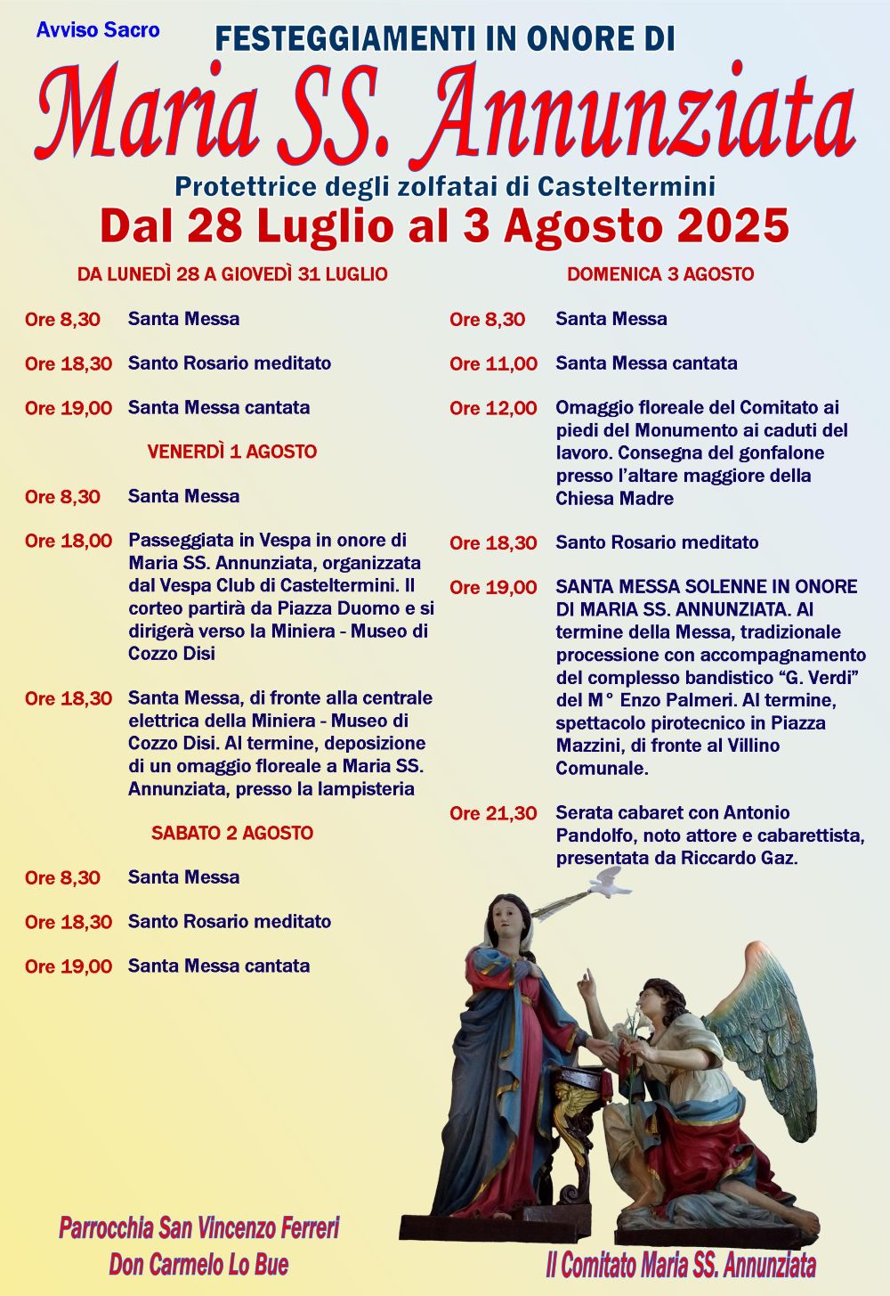 Manifesto Annunziata 3 Ago 2025 rid