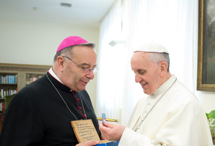 don franco con papa