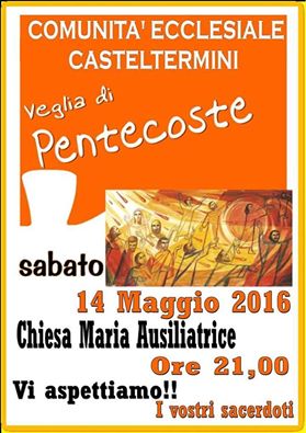 veglia pentecoste 2016