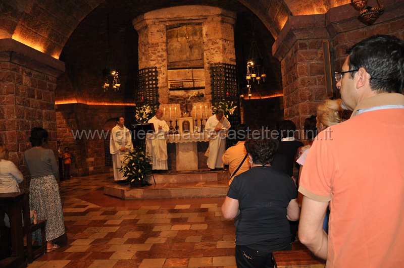 DSC_3403.JPG - 03/08/2010 Celebrazione Eucaristica sulla Tomba di San Francesco