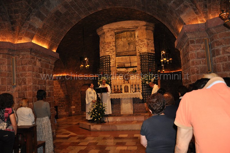 DSC_3406.JPG - 03/08/2010 Celebrazione Eucaristica sulla Tomba di San Francesco